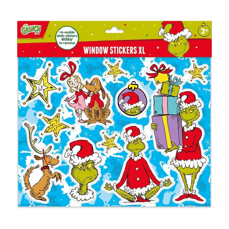 GRINCH FENSTER STICKER