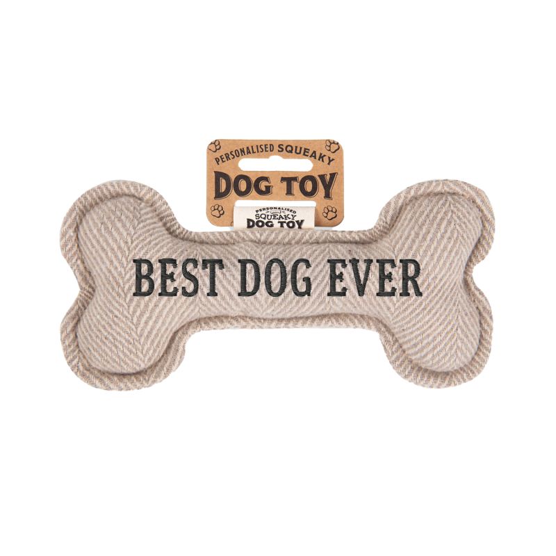 Hundespielzeug Best Dog Ever ( cream)