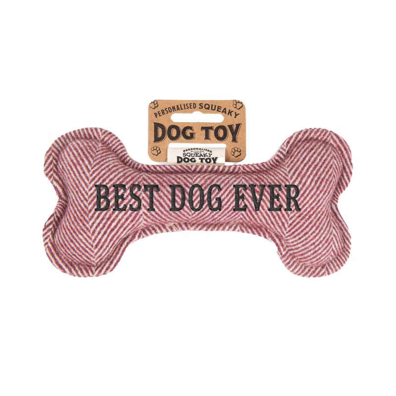 Hundespielzeug Best Dog Ever ( red)