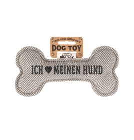 Hundespielzeug Ich ? meinen Hu nd (grey)