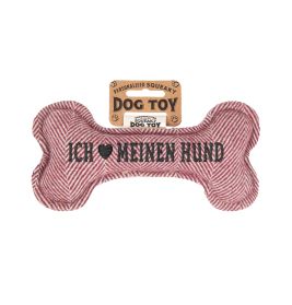 Hundespielzeug Ich ? meinen Hu nd (red)