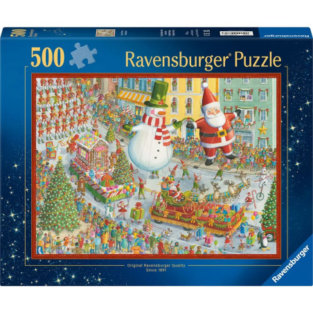 Weihnachtspuzzle 500 Teile - Weihnachtsparade