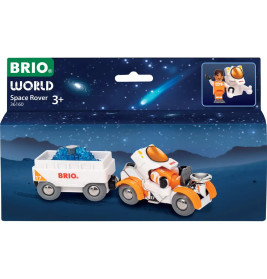BRIO World 36160 Weltraum Rover - Eisenbahn-Set für Kinder ab 3 Jahren - zauberhaftes Geschenk