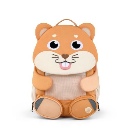 Fond of Affenzahn Rucksack Großer Freund Cuty Hamster | Ergonomisch & Recycelt | Für Kita/Ausflug