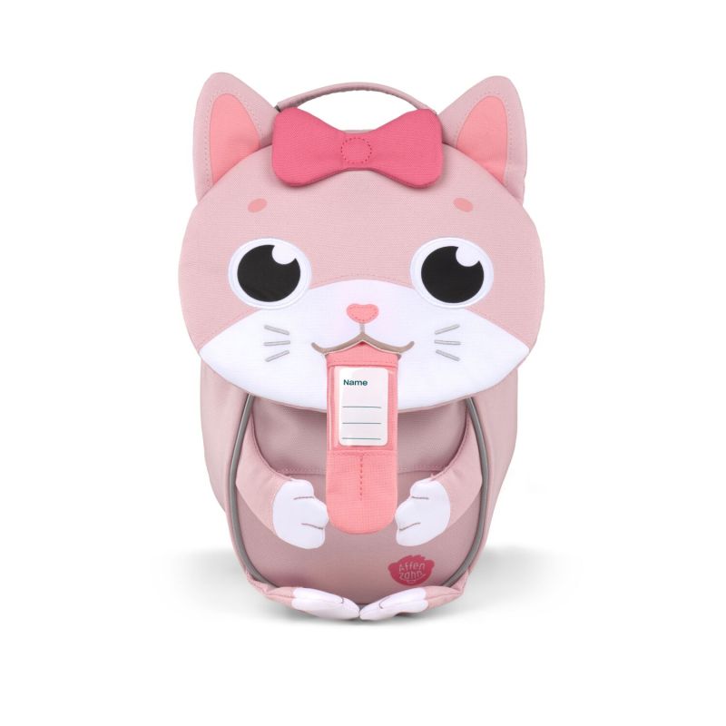 Fond of Affenzahn Rucksack Kleiner Freund Cuty Katze | Ergonomisch & Recycelt | Für Krippe/Kita
