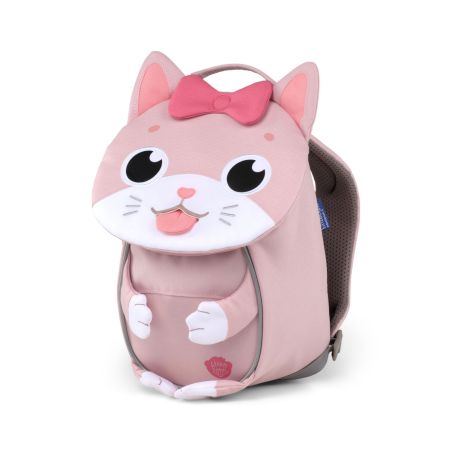 Fond of Affenzahn Rucksack Kleiner Freund Cuty Katze | Ergonomisch & Recycelt | Für Krippe/Kita