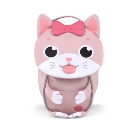Fond of Affenzahn Rucksack Kleiner Freund Cuty Katze | Ergonomisch & Recycelt | Für Krippe/Kita