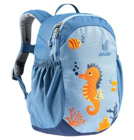 Deuter Sport Pico Kinderrucksack Aqua-Wave – 5L, leicht & robust – Nachhaltiger Kindergartenrucksack