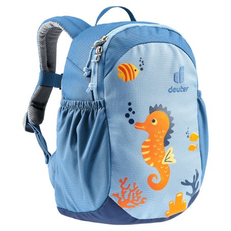 Deuter Sport Pico Kinderrucksack Aqua-Wave – 5L, leicht & robust – Nachhaltiger Kindergartenrucksack