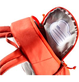 Deuter Pico Kinderrucksack Papaya Lava – Ergonomisch, Leicht & Robust für Kleinkinder