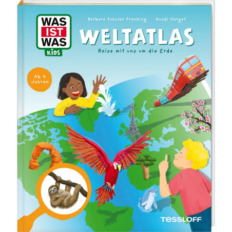 WAS IST WAS Kids Weltatlas. Reise mit uns um die Erde!