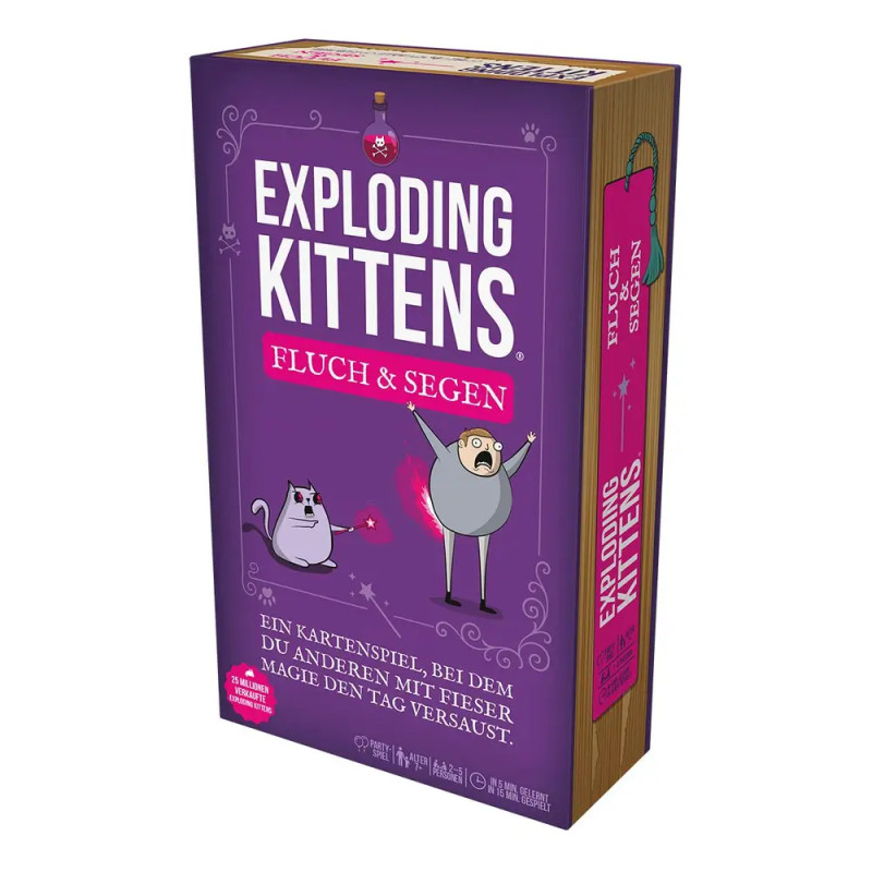 Exploding Kittens Fluch   Segen