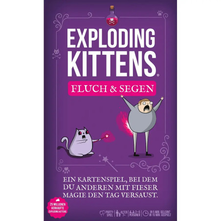 Exploding Kittens Fluch   Segen