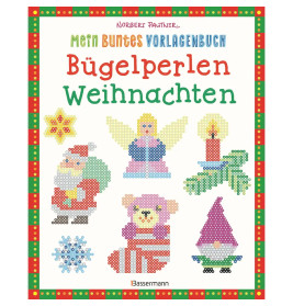 Mein buntes Vorlagenbuch: Bügelperlen Weihnachten. Über 100 Motive