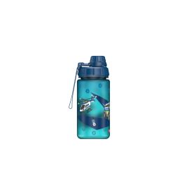 Step by Step Trinkflasche Police Blau 0,4L | Auslaufsicher & Robust | BPA-frei | Für Kinder