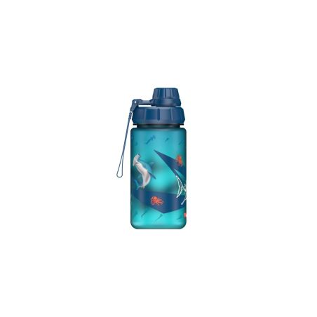 Step by Step® Trinkflasche Underwater Blau – 0,5 L, BPA-frei, dicht & spülmaschinenfest