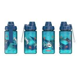 Step by Step® Trinkflasche Underwater Blau – 0,5 L, BPA-frei, dicht & spülmaschinenfest