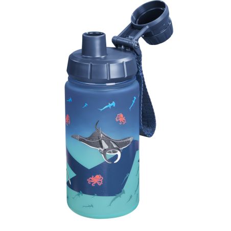Step by Step® Trinkflasche Underwater Blau – 0,5 L, BPA-frei, dicht & spülmaschinenfest