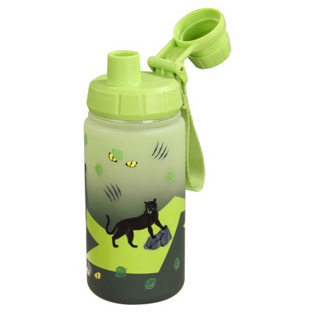 Step by Step® Trinkflasche Black Cat Edelstahl – Ideal für Schule & Sport
