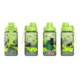 Step by Step® Trinkflasche Black Cat Edelstahl – Ideal für Schule & Sport