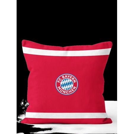 FC Bayern München Kissen 40x40cm | Offizieller Fanartikel | Wohnaccessoire