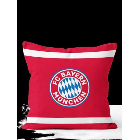 FC Bayern München Kissen 40x40cm | Offizieller Fanartikel | Wohnaccessoire
