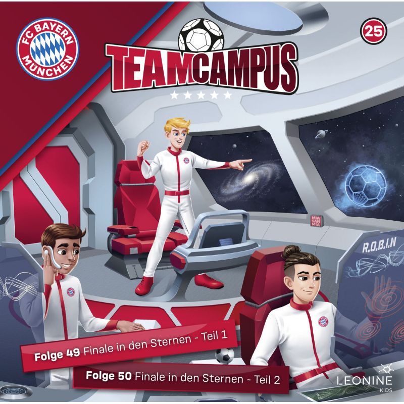 WILDSCHÜTZ FC Bayern Team Campus Hörspiel CD (F.49+50) – Dein Verein hautnah erleben