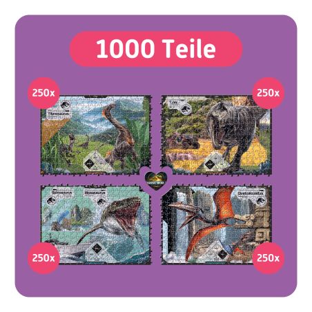 Teampuzzle Städte 1000 Teile