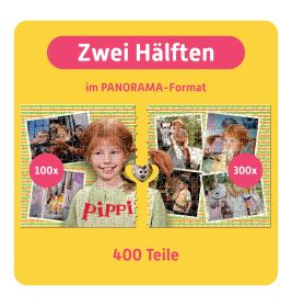 Teampuzzle Pippi Langstrumpf 400 Teile
