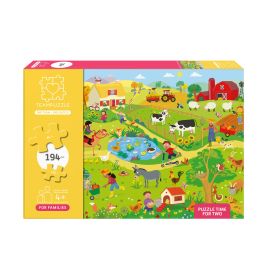 Teampuzzle Auf dem Bauernhof 194 Teile
