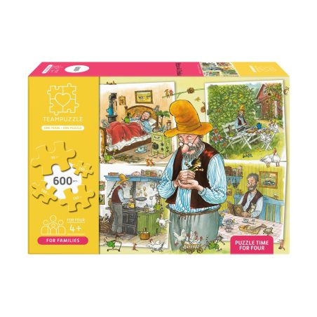 Puzzle Peterson und Findus 600 Teile
