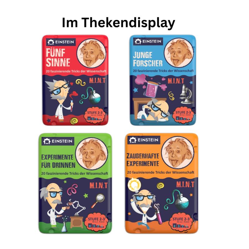 Einstein Experimente Natur, Kraft, Abenteuer, sort.