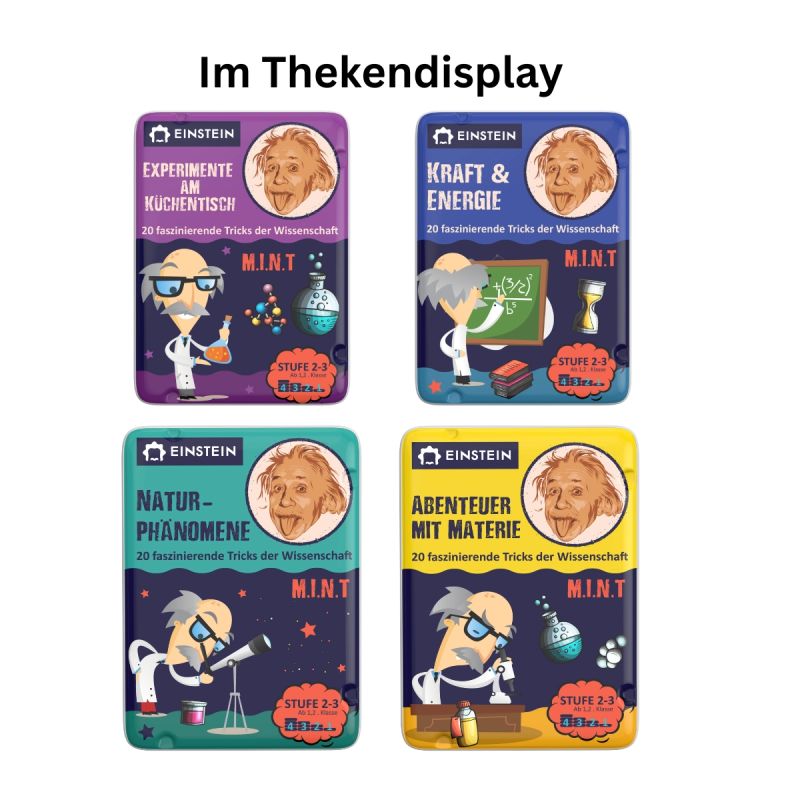 Einstein Experimente, Drinnen, Fünf Sinne,Junge Forscher sort
