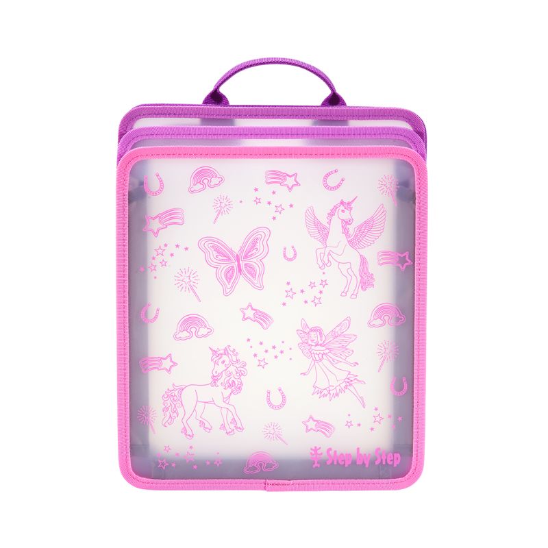 Faltbare Heftbox, Pink