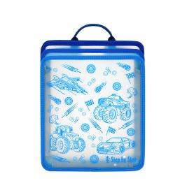 Faltbare Heftbox, Blau