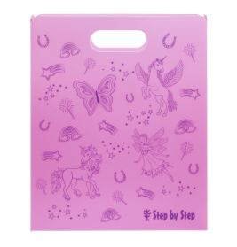 Heftbox mit Tragegriff, Pink