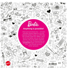 Ravensburger Barbie: Das offizielle Malbuch – Kreativer Malspaß für Barbie-Fans ab 4 Jahren