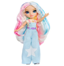 MGA Entertainment Rainbow High Jr High Bestie Babysitters Puppe – Amay mit Accessoires