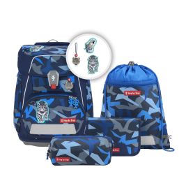 SPACE Schulranzen-Set “Snow Leopard