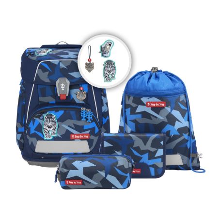 SPACE Schulranzen-Set “Snow Leopard