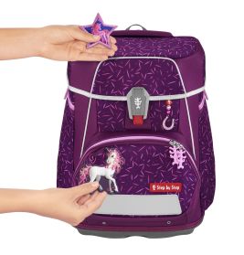 SPACE Schulranzen-Set Pretty Unicorn