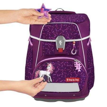 SPACE Schulranzen-Set Pretty Unicorn