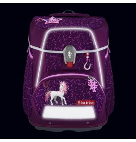 SPACE Schulranzen-Set Pretty Unicorn