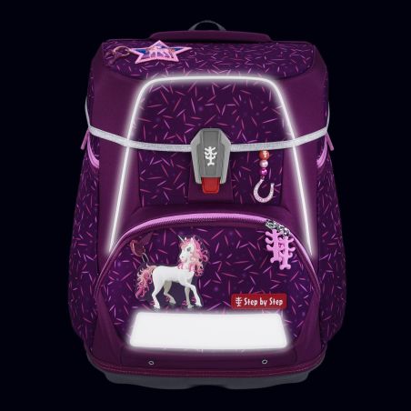 SPACE Schulranzen-Set Pretty Unicorn