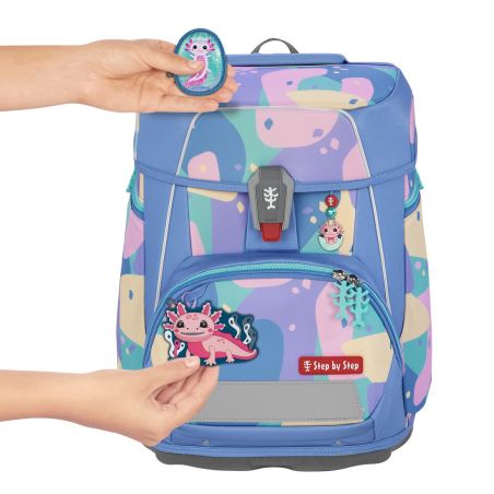 SPACE Schulranzen-Set “Axolotl Sall