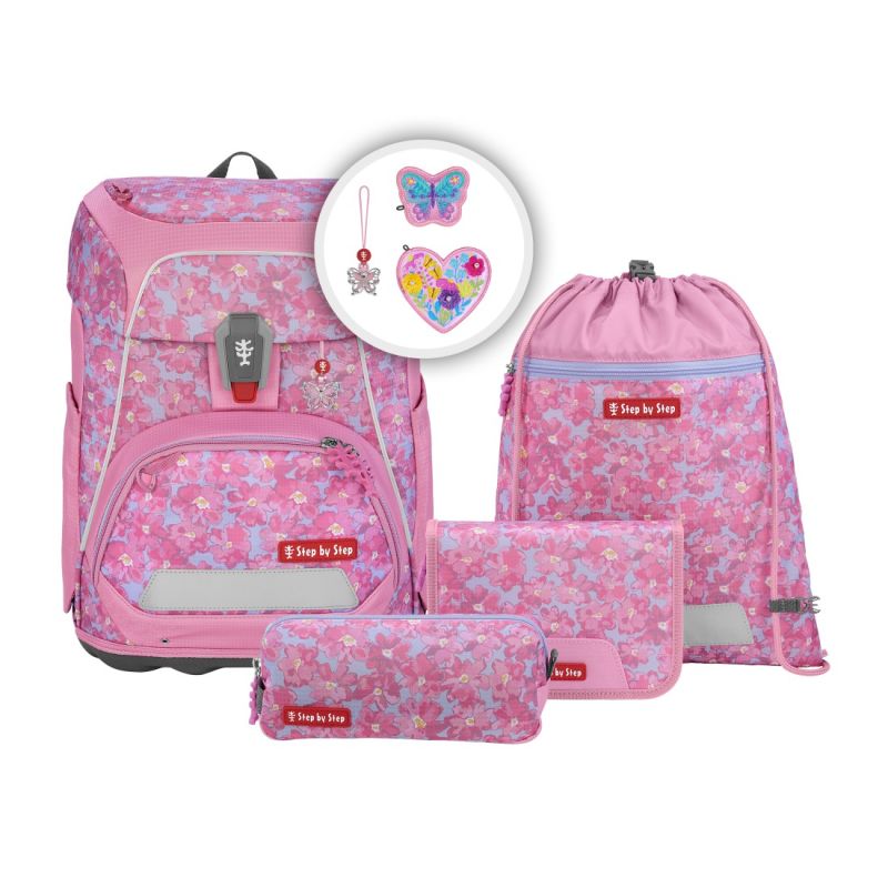 FIT Schulranzen-Set Heart Luma