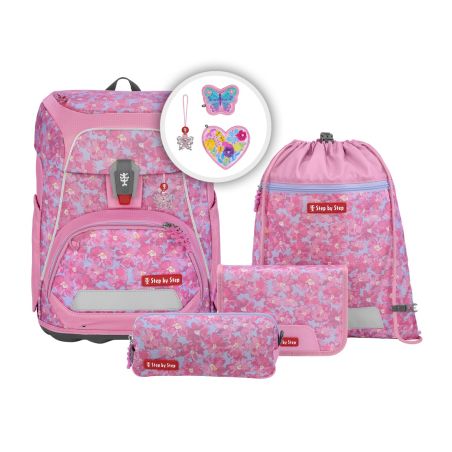 FIT Schulranzen-Set Heart Luma