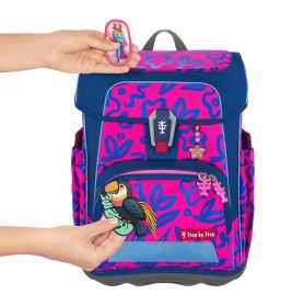 CLOUD NEON Schulranzen-Set Tropica