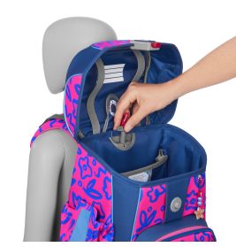 CLOUD NEON Schulranzen-Set Tropica