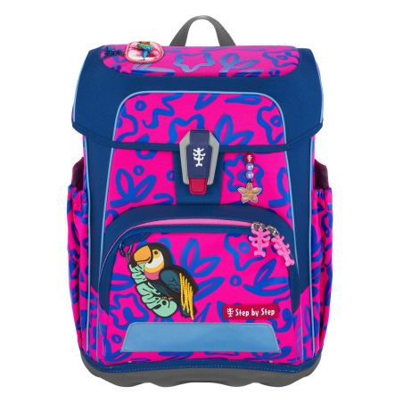 CLOUD NEON Schulranzen-Set Tropica